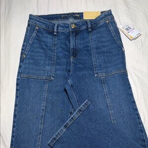Michael Kors Blue Flare & Wide Leg Jeans